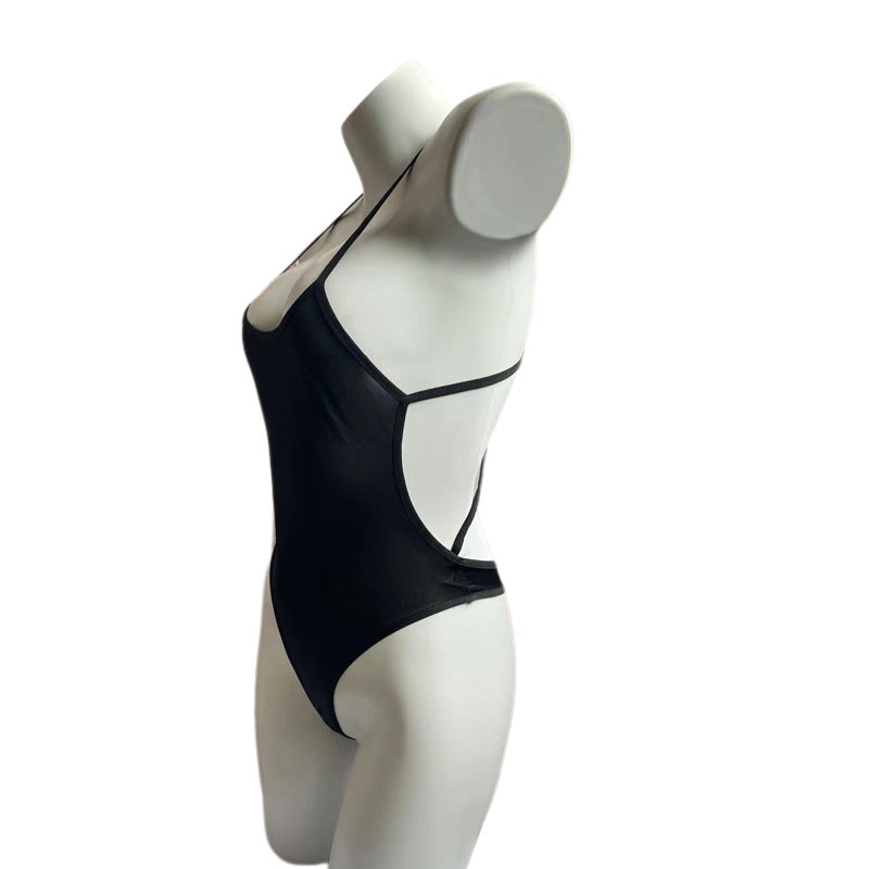 Minimalist Thin Strap Bodysuit Lingerie
