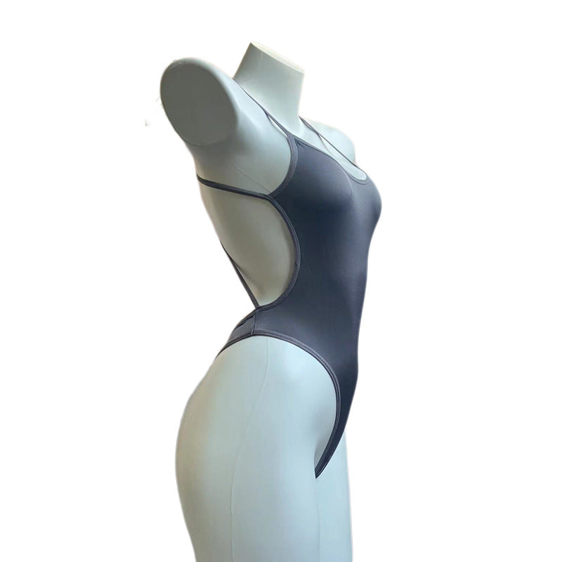 Minimalist Thin Strap Bodysuit Lingerie