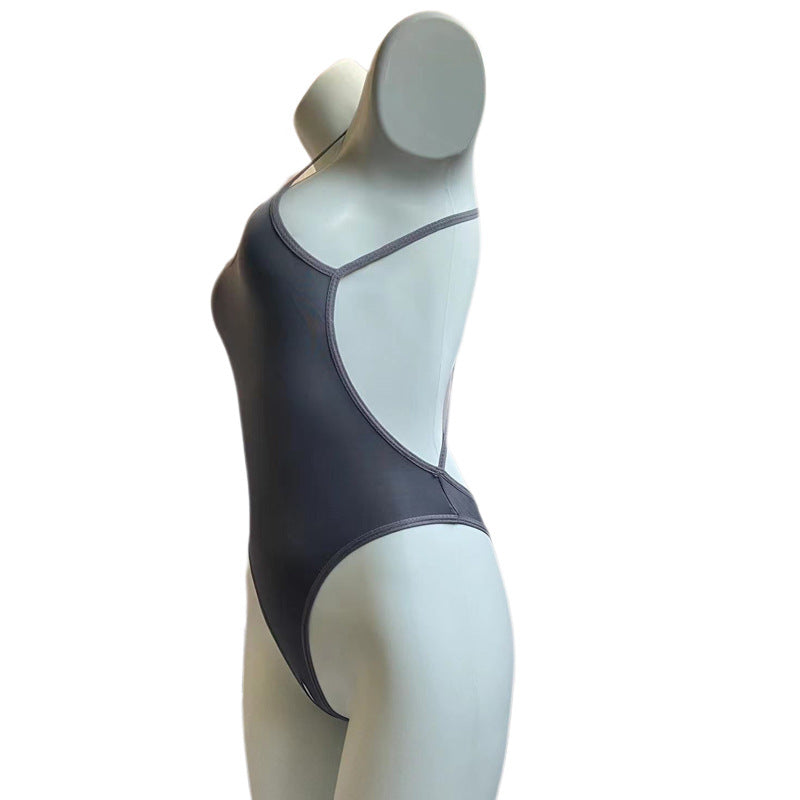 Minimalist Thin Strap Bodysuit Lingerie